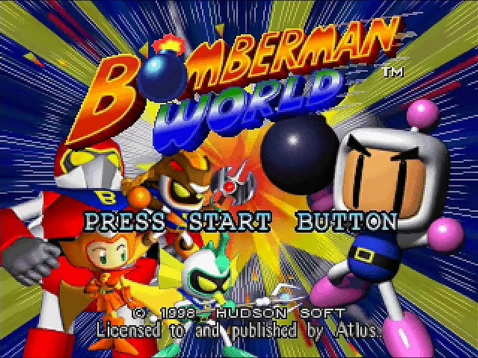 Bomberman World (PS1) - Komplett mit OVP