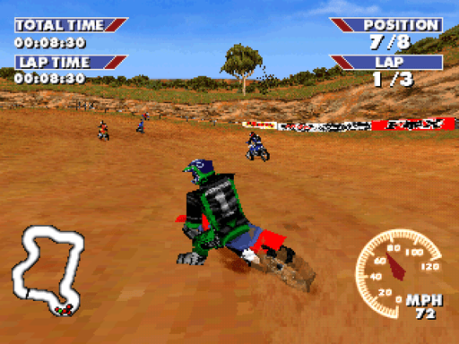 Championship Motocross (PS1) - Komplett mit OVP (PlayStation) – Bild 2– JETZT KAUFEN BEI GLACIER GAMES .at
