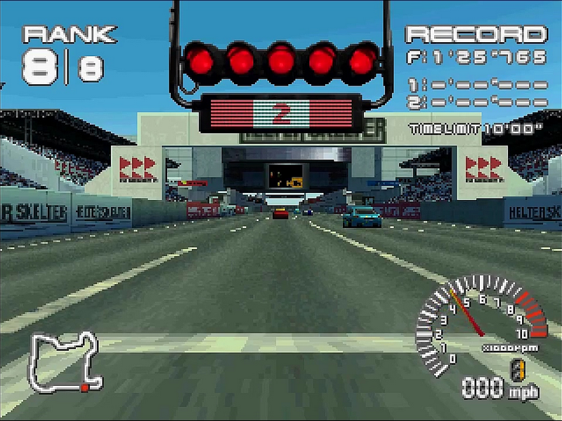 Ridge Racer Type 4 (PS1) - Komplett mit OVP (PlayStation) – Bild 5– JETZT KAUFEN BEI GLACIER GAMES .at