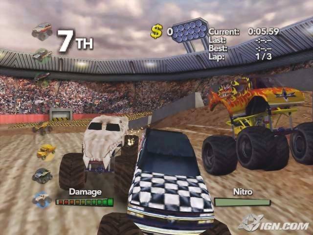 Monster Trux Extreme Arena Edition (PS2) - Komplett mit OVP – Bild 6– JETZT KAUFEN BEI GLACIER GAMES .at