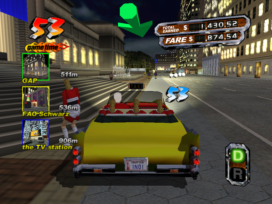 Crazy Taxi 3 (Xbox) - Mit OVP, ohne Anleitung