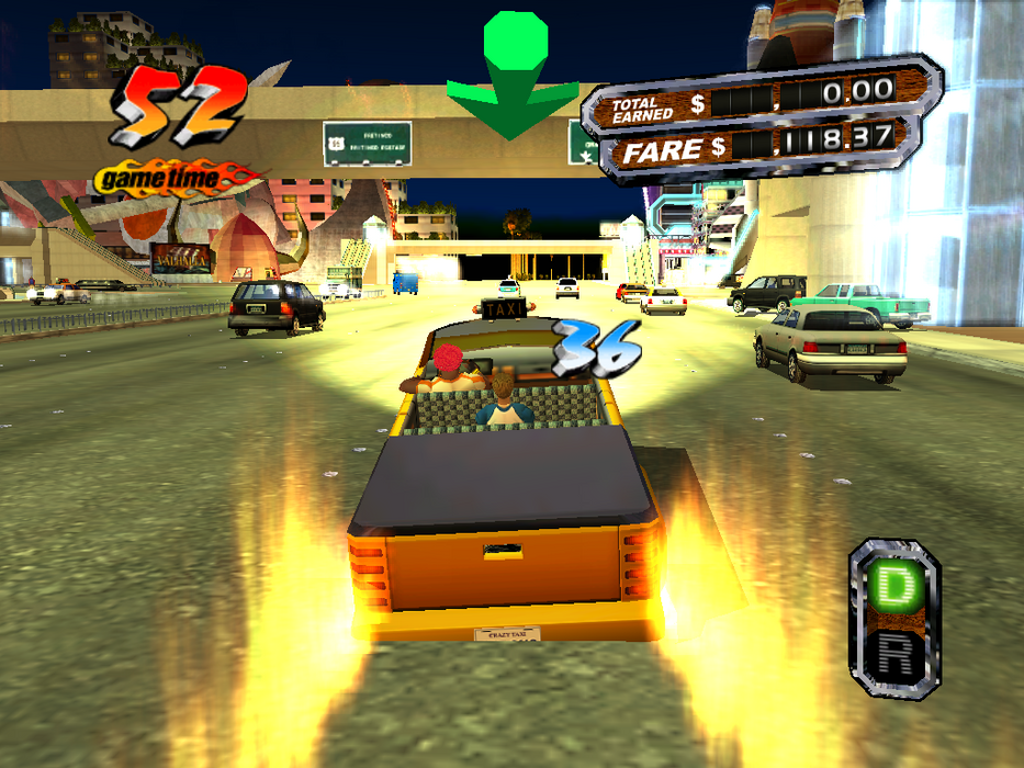 Crazy Taxi 3 (Xbox) - Mit OVP, ohne Anleitung