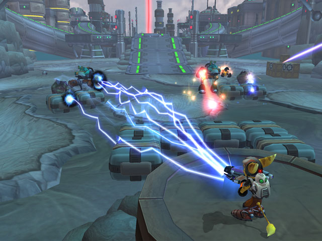 Ratchet & Clank 3 [Platinum] (PS2) - Komplett mit OVP – Bild 3– JETZT KAUFEN BEI GLACIER GAMES .at