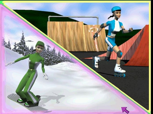 Barbie Super Sports (PS1) - Mit OVP, ohne Anleitung (PlayStation) – Bild 2– JETZT KAUFEN BEI GLACIER GAMES .at