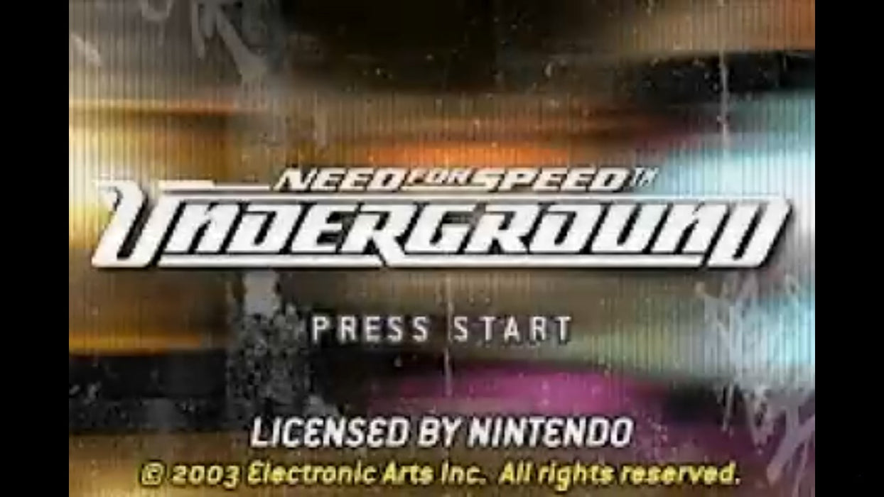 Need for Speed Underground (PS2) - Mit OVP, ohne Anleitung