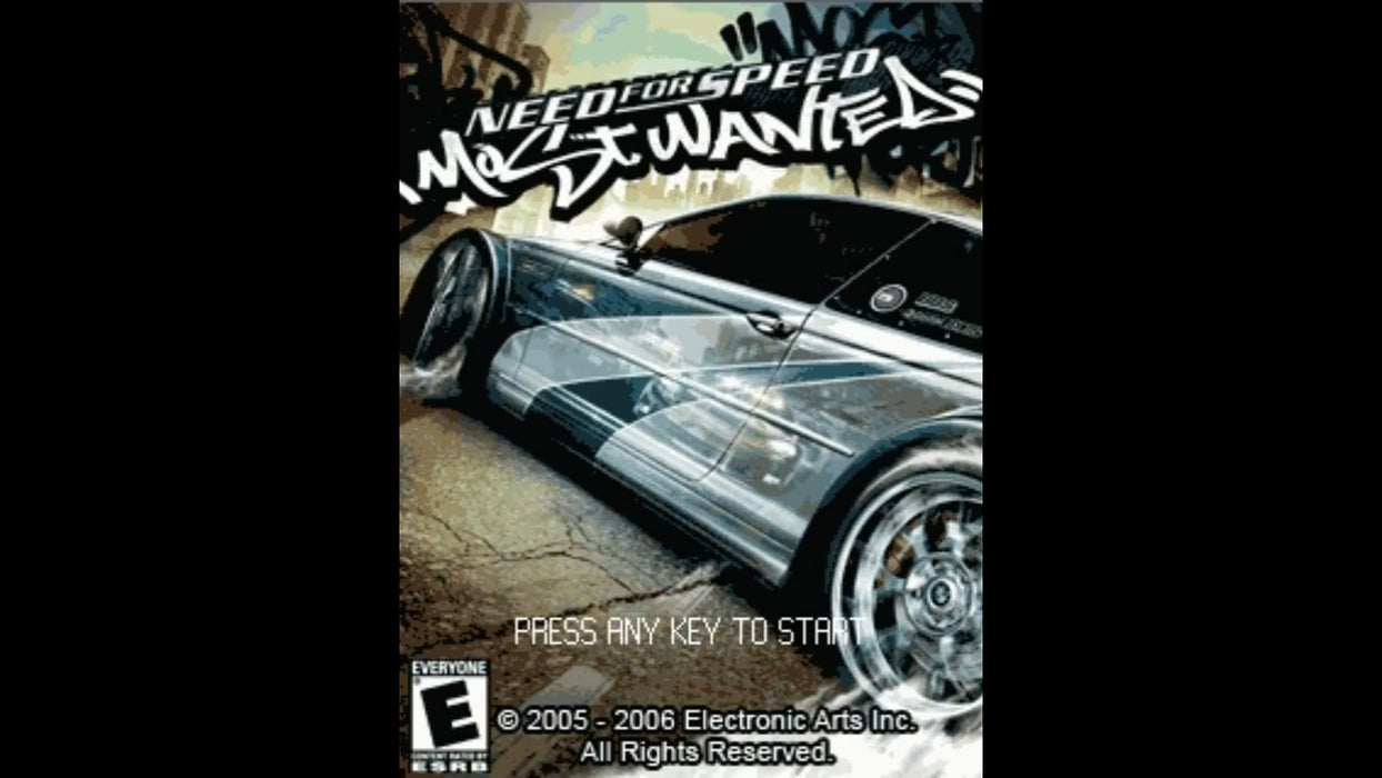 Need for Speed Most Wanted (PS2) - Nur CD