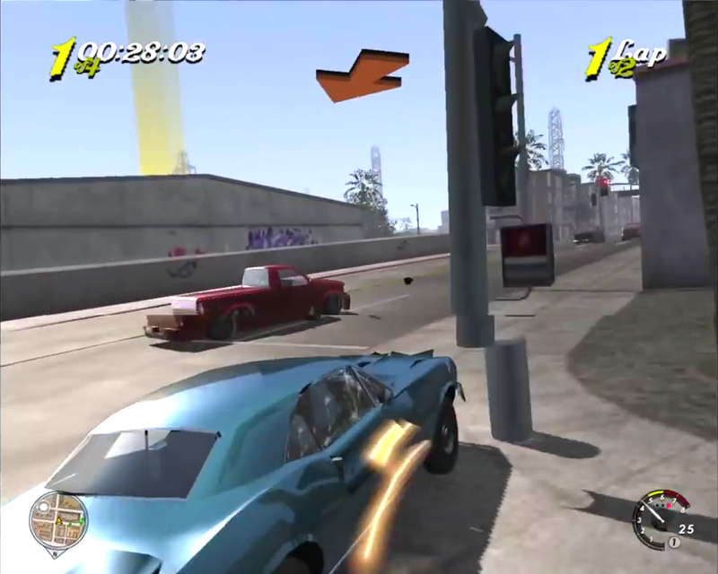 LA Rush (PS2) - Mit OVP, ohne Anleitung – Bild 5– JETZT KAUFEN BEI GLACIER GAMES .at