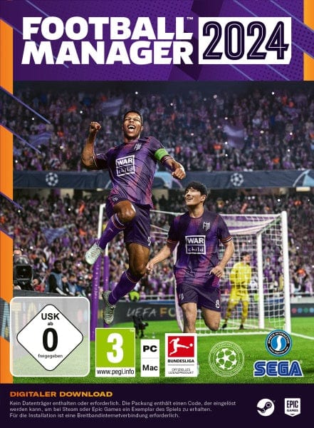 SEGA Games Football Manager 2024 (Code in a Box) (PC)