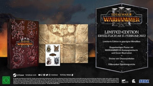 SEGA Games Total War: Warhammer 3 Limited Edition (PC)