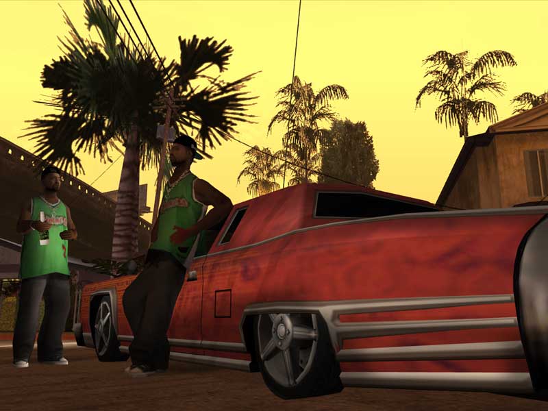 Grand Theft Auto: San Andreas (PS2) - Komplett mit OVP