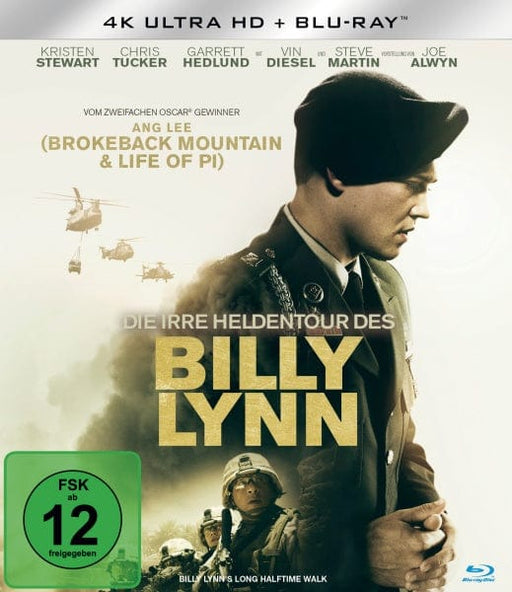 Sony Pictures Entertainment (PLAION PICTURES) 4K Ultra HD - Film Die irre Heldentour des Billy Lynn (4K-UHD+Blu-ray)