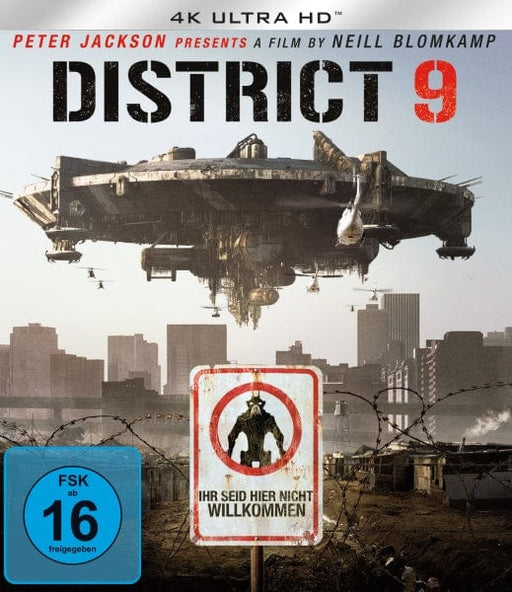 Sony Pictures Entertainment (PLAION PICTURES) 4K Ultra HD - Film District 9 (4K-UHD+Blu-ray)
