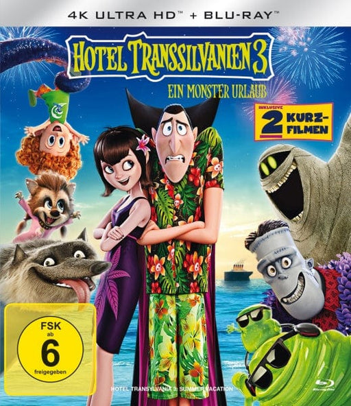Sony Pictures Entertainment (PLAION PICTURES) 4K Ultra HD - Film Hotel Transsilvanien 3 - Ein Monster Urlaub (4K-UHD+Blu-ray)