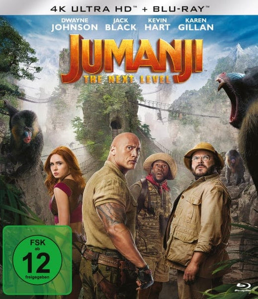 Sony Pictures Entertainment (PLAION PICTURES) 4K Ultra HD - Film Jumanji: The Next Level (4K-UHD+Blu-ray)