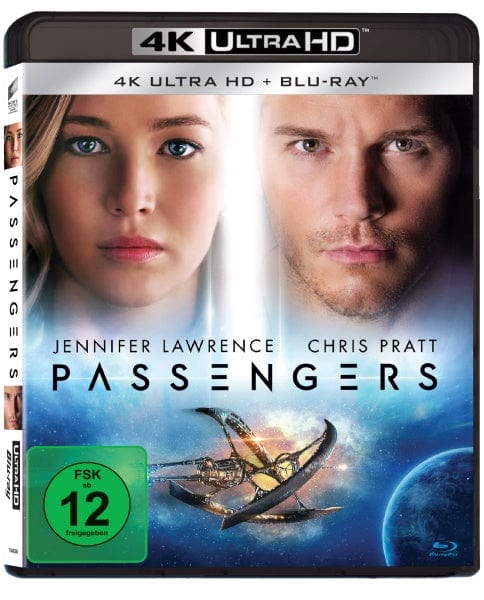 Sony Pictures Entertainment (PLAION PICTURES) 4K Ultra HD - Film Passengers (2017) (4K-UHD+Blu-ray)