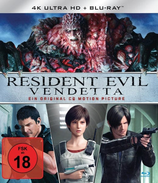 Sony Pictures Entertainment (PLAION PICTURES) 4K Ultra HD - Film Resident Evil: Vendetta (4K-UHD+Blu-ray)