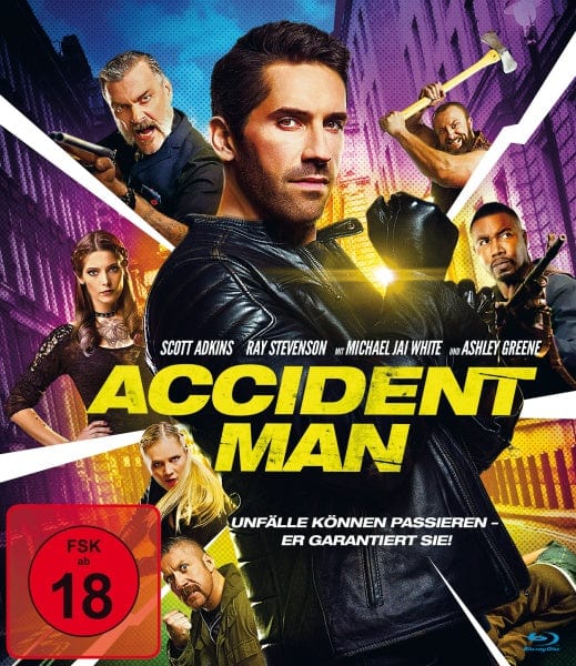 Sony Pictures Entertainment (PLAION PICTURES) Blu-ray Accident Man (Blu-ray)