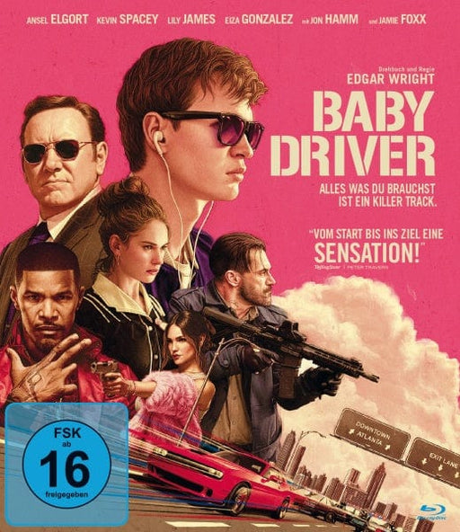 Sony Pictures Entertainment (PLAION PICTURES) Blu-ray Baby Driver (Blu-ray)