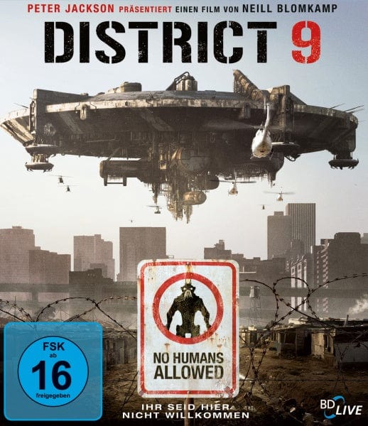 Sony Pictures Entertainment (PLAION PICTURES) Blu-ray District 9 (Blu-ray)