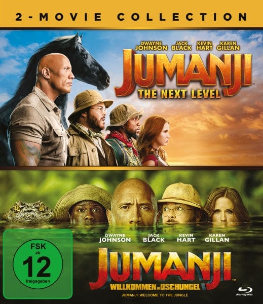 Sony Pictures Entertainment (PLAION PICTURES) Blu-ray Jumanji: The Next Level / Jumanji: Willkommen im Dschungel (2 Blu-rays)