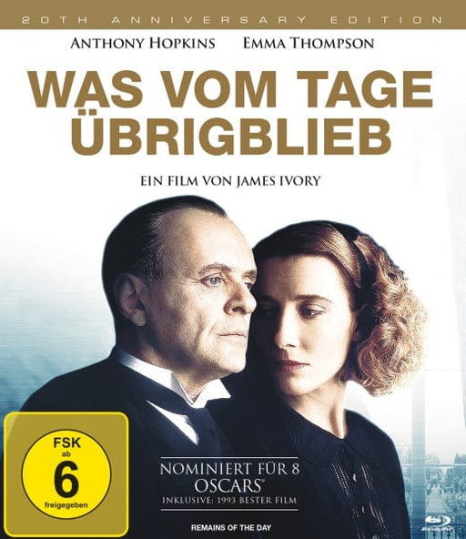 Sony Pictures Entertainment (PLAION PICTURES) Blu-ray Was vom Tage übrig blieb (Blu-ray)