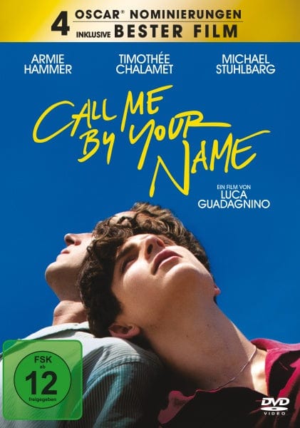 Sony Pictures Entertainment (PLAION PICTURES) DVD Call Me By Your Name (DVD)