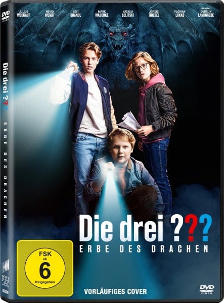Sony Pictures Entertainment (PLAION PICTURES) DVD Die drei ??? - Erbe des Drachen (DVD)