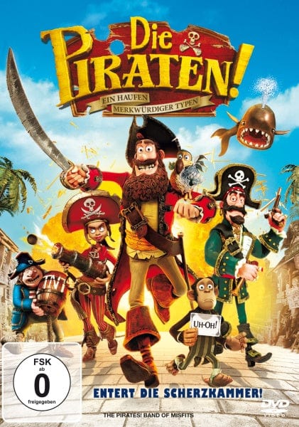 Sony Pictures Entertainment (PLAION PICTURES) DVD Die Piraten! - Ein Haufen merkwürdiger Typen (DVD)