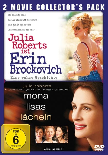Sony Pictures Entertainment (PLAION PICTURES) DVD Erin Brockovich / Mona Lisas Lächeln (2 DVDs)