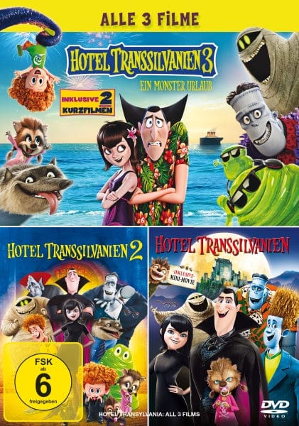 Sony Pictures Entertainment (PLAION PICTURES) DVD Hotel Transsilvanien 1-3 (3 DVDs)