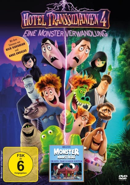 Sony Pictures Entertainment (PLAION PICTURES) DVD Hotel Transsilvanien 4 - Eine Monster Verwandlung (DVD)