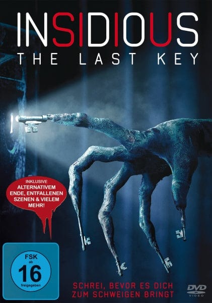 Sony Pictures Entertainment (PLAION PICTURES) DVD Insidious - The Last Key (DVD)