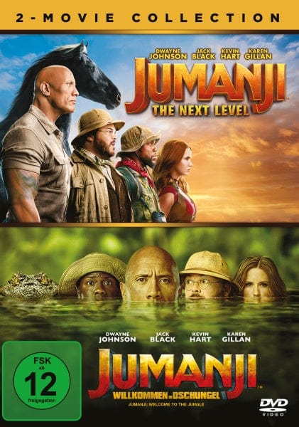 Sony Pictures Entertainment (PLAION PICTURES) DVD Jumanji: The Next Level / Jumanji: Willkommen im Dschungel (2 DVDs)