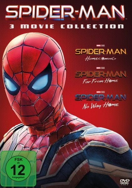 Sony Pictures Entertainment (PLAION PICTURES) DVD Spider-Man: Homecoming, Far From Home, No Way Home (3 DVDs)