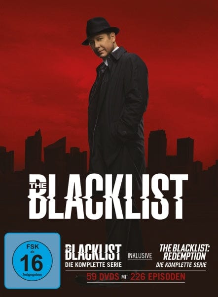Sony Pictures Entertainment (PLAION PICTURES) DVD The Blacklist - Die komplette Serie (59 DVDs)