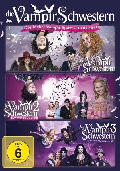 Sony Pictures Entertainment (PLAION PICTURES) DVD Vampirschwestern 1-3 (3 DVDs)