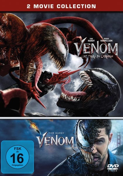 Sony Pictures Entertainment (PLAION PICTURES) DVD Venom / Venom: Let There Be Carnage (2 DVDs)