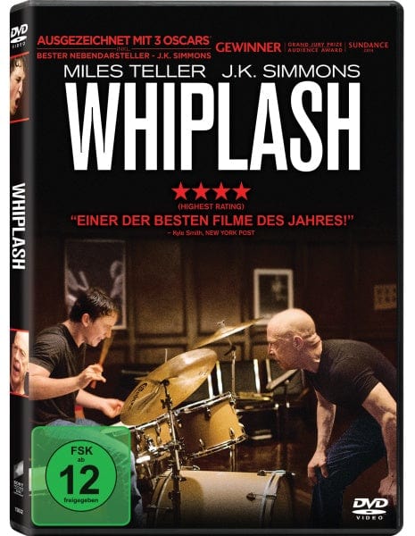 Sony Pictures Entertainment (PLAION PICTURES) DVD Whiplash (DVD)
