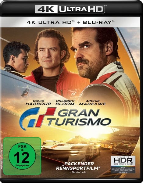 Sony Pictures Entertainment (PLAION PICTURES) Films Gran Turismo (4K-UHD+Blu-ray)