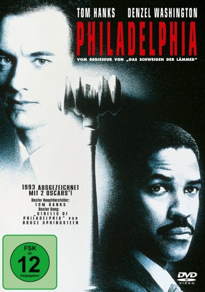 Sony Pictures Entertainment (PLAION PICTURES) Films Philadelphia (DVD)