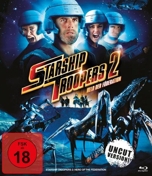 Sony Pictures Entertainment (PLAION PICTURES) Films Starship Troopers 2: Held der Föderation (Blu-ray)