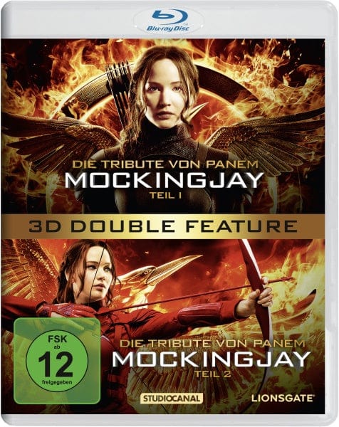 Studiocanal 3D-Blu-ray Die Tribute von Panem - Mockingjay Teil 1 & Teil 2 - Double Feature (2 3D Blu-rays)