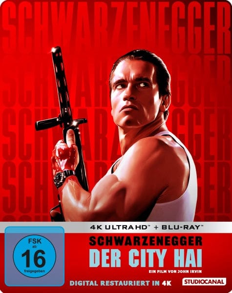 Studiocanal 4K Ultra HD - Film Der City Hai - Limited Steelbook Edition (4K Ultra HD+Blu-ray)