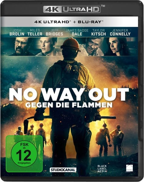 Studiocanal 4K Ultra HD - Film No Way Out - Gegen die Flammen (4K Ultra HD+Blu-ray)