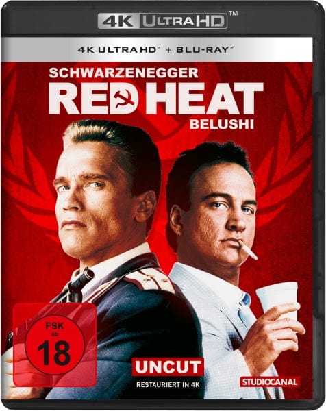 Studiocanal 4K Ultra HD - Film Red Heat (4K Ultra HD+Blu-ray)