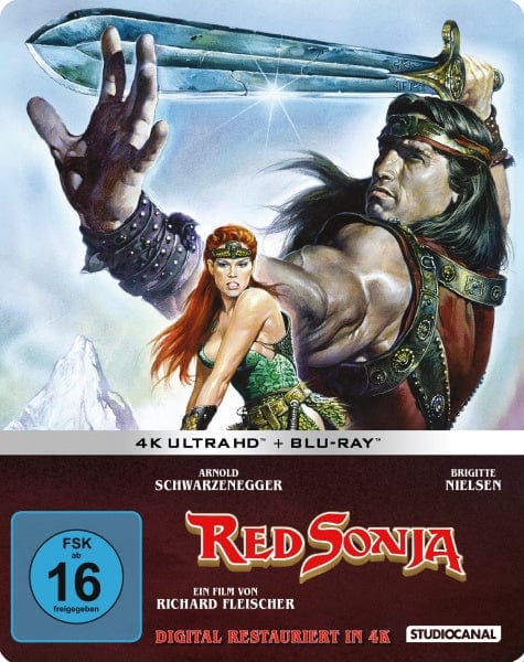 Studiocanal 4K Ultra HD - Film Red Sonja - Limited Steelbook Edition (4K Ultra HD+Blu-ray)
