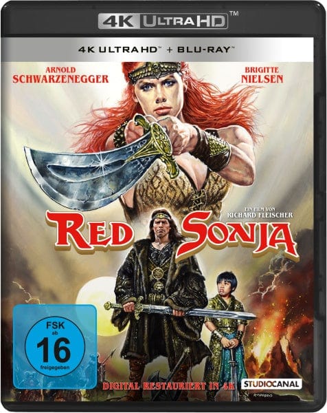 Studiocanal 4K Ultra HD - Film Red Sonja - Special Edition (4K Ultra HD+Blu-ray)