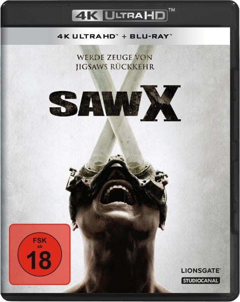 Studiocanal 4K Ultra HD - Film SAW X (4K-UHD+Blu-ray)