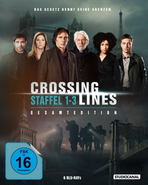Studiocanal Blu-ray Crossing Lines - Staffel 1-3 - Gesamtedition (6 Blu-rays)