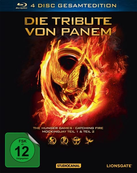Studiocanal Blu-ray Die Tribute von Panem - Gesamtedition (4 Blu-rays)